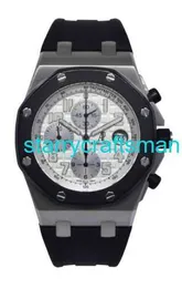 Luxury Watches APS Factory Audemar Pigue Royal Oak Offshore Rubber Clad Steel Chronometer 42mm Watch 25940SK Stub