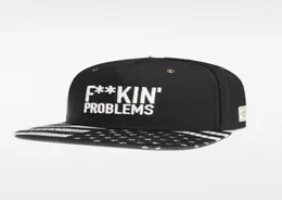 Billig högkvalitativ hatt klassisk mode hip hop varumärke man kvinna snapbacks svartvit cs wl fkin039 problem klassisk c4966655