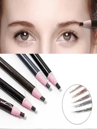 6 färger Eyebrow Pencil Waterproof Microblading Pen Longlasting Eyebrow Enhancer Easy Wear Eye Brow Tint Dye Makeup Tools6625938