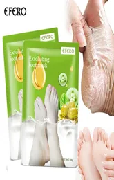 Füße Peeling -Behandlungen Oliven Fußmaske Entfernen Sie tote Haut Kallus Anti Crack Ferse Fußschäling -Masken Feuchtigkeitsspendende Pediküre Car7605809