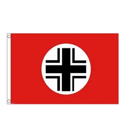 Немецкая мировая мировая война Balken Flag 3x5ft Digital Print