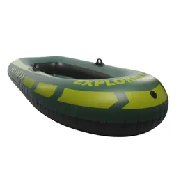 Inflatable Boat Kayak Canoe Fishing With Double For ParentChild Interaction Family Swimming Pool Activities 240425