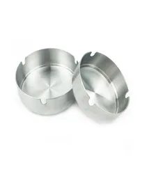 Stainless Steel Ashtray el Restaurant Cigarette Saucer Bar Advertising Round Ashtray Support Customized LOGO9939112