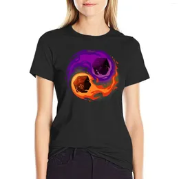 Frauenpolos Balance Dice RPG - Critical Hit and Miss Rollenspiel Dungeon Master T -Shirt Plus Size Tops weibliche T -Shirts für Frauen