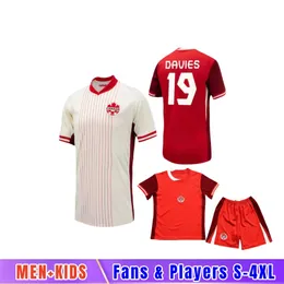 Kanadisches Fußball -Shirt Canadian National Football Shirt 24/25 Home and Away Canada Copa America Kinder -Set