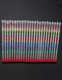 Party Favor 24pcs/Set Diy Kids Swap Point Crayon Pencil Colored Pencils Art Loot Bag s Ritning Set Favors4458782