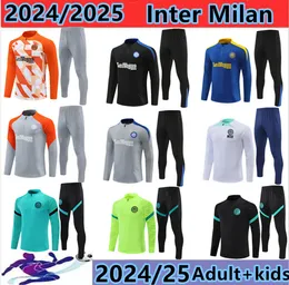 2023 2024 2025 Inter Tracksuit Milans Lautaro Chandal Futbol Soccer Inter Milano Training Suit 23 24 25 Milans Inter Män och barn Camiseta de Foot