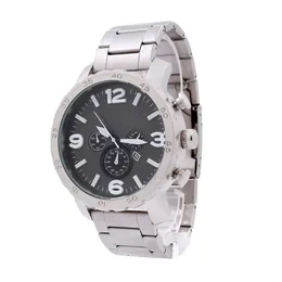 2017 neue Design Luxus Männer Uhr Mode Kleid Casual Stahlband Quarz Montre Uhr Uhren De Marca 3 Zifferblätter Armbanduhr274i