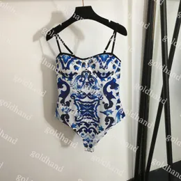 Sexy sling maiô feminino praia maiô moda uma peça de banho marca carta logotipo biquinis