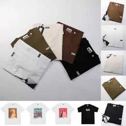 Fem färger Small Kith Tee 2024SS Män Kvinnor Summer Dye Kith T Shirt Högkvalitativ topplåda Fit Short Sleeve WL