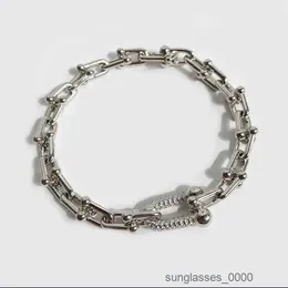 Bracciale con ciondolo a forma di U Braccialetti di lusso Designer per le donne Gioielli da uomo Aumento Oro Argento Diamante Mossanite Donna Festa Festa Amore Regalo QA7C all'ingrosso