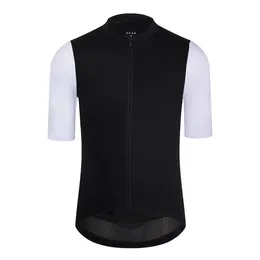 레이싱 재킷 2024 남자 여름 사이클링 저지 탑 MTB 자전거 통기성 퀵 건조 자전거 의류 짧은 슬리브 셔츠 유니폼