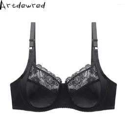 Bras Plus Size 36-46 Big Cup BCDE Unlined Bra Women Basic Underwear Full Coverage Underwire Supportive Bh