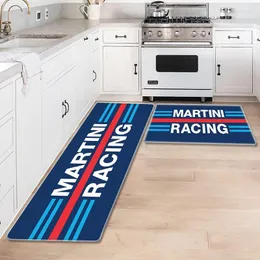 Teppiche Dekor für Küche Nachttisch Teppich Martini Niedlicher Teppich Home Badematte Eingangstür Motorrad Boden Garage Balkon Zimmer Fußmatte