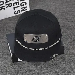 Articoli per feste Costumi Anime Cosplay Berretto da baseball Cappello hiphop Punk Cerchio del vento Piatto tondo regolabile Sole per donna Uomo