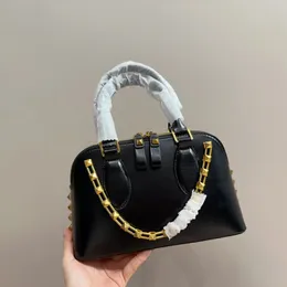 Goldniet-Einkaufstasche, Morror-Qualitätsleder-Shell-Handtasche, kreative Frau beim Einkaufen, Luxus-Handtaschen, Damen-Unterarm-Handtasche, Tragetaschen, Designer-Tragetasche mit oberem Griff