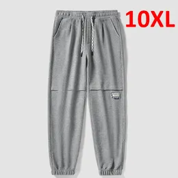 10XL 9XL Plus Size Pants Men Jogger Sweatpants Male Stretch Fashion Casual Trousers Big 8XL 240130