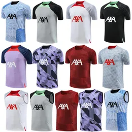 2024 2025 kit de treino de futebol 23 24 mens kids half pull training jerseys futebol treino survetement pé chandal futebol treino fato de treino de futebol AAA