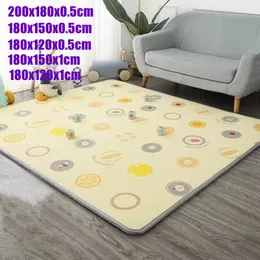 Foldable Playmat XPE Foam Crawling Carpet Baby Play Mats Blanket Children Rug for Kids Educational Toys Soft Activity Game Floor 240127