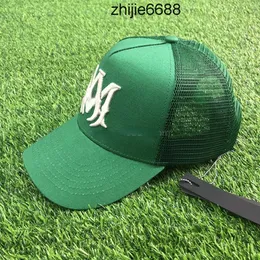 패션 Amirliness 디자이너 Amari Ma I Amirris Caps Amii High Amiiri Am Cap ami with Quality Fashion Trucker 최신 모자 Green Ball