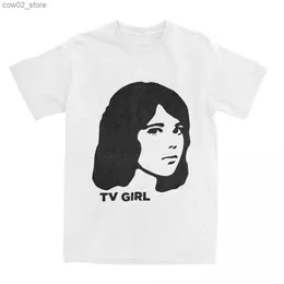 Мужские футболки TV Girl Merch Dream Girl Футболки Товары Мужчины Женщины Хлопковая винтажная футболка с коротким рукавом Одежда с принтом Q240201