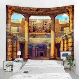 Arazzi Arazzo da parete bohémien Tenda Soggiorno Camera da letto Faraone egiziano Palazzo Mitologia Decorativo