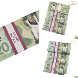 Andere festliche Partyzubehör-Requisitengeld-Cad-kanadischer Dollar-kanadische Banknoten-gefälschte Notizen-Film-Requisiten-Drop-Lieferung-Hausgarten-DhvawM965