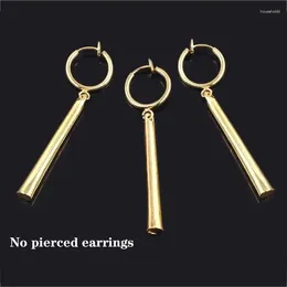 Dingle örhängen 2024 Trend Anime One Piece Sauron Hoops Fake Piercing Pendant Fish Hook Zoro Jewelry Cosplay Gifts
