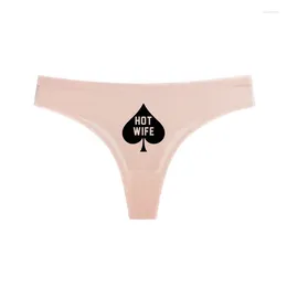 Mutandine da donna Oversize MOGLIE Regali Regina di Picche Biancheria intima sexy Carina per le donne Intimo intimo senza cuciture adorabile