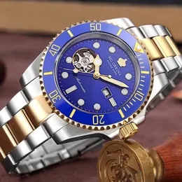 Relogio Masculino 2021 Известный лучший бренд MG ORKINA Роскошные часы с турбийоном Мужские автоматические механические мужские часы Подарочная коробка Wristwatc1744