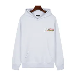 Mor Marka Hoodies Sonbahar ve Kış Los Angeles Hoodie Street Mektubu Üst üste binen baskı ağır pamuk kazak