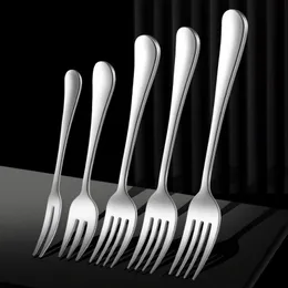 Stainless steel fork, household steak knife, Western tableware, main dining fork, large steel fork, steak fork, fruit fork