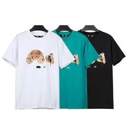 Camiseta Mens Designer Camiseta Luxo Mulheres Boneca Urso Imprimir Camisa Na Moda Letras Impressas Moda Hip Hop Manga Curta Rua Casual Presente de Alta Qualidade