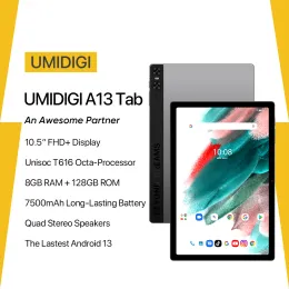 NEW ARRIVAL UMIDIGI A13 Tab Smart Tablet Android 13 8GB+128GB 10.51" FHD+ Display 7500mAh Mega Battery Unisoc T616 Cellphone