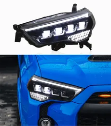 Head Light for Toyota 4 Runner LED Daytime Running Headlight 2013-2020 DRL Turn Signal Dual Beam Lamp Lens Car Styling