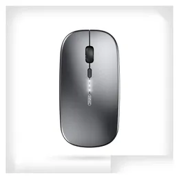 Ratos Inphic PM1 Wireless Mouse Tra Slim Rechargeale Silencioso 1600 Dpi Viagem para Computador Laptop Drop Delivery Computadores Networking Keybo Otahc