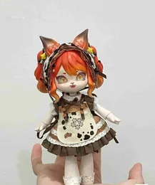 Dolls BJD Girls Doll Bunny Combor Doll 18cm elf Rabbit Toy Kawaii DIY DOLL 3D TOY TOY FREE