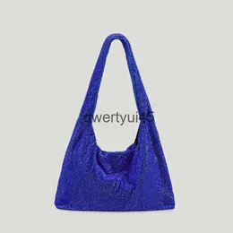 숄더백 럭셔리 다이아몬드 여성 Soulder 디자이너 Crystal Mes Lady andbags Rinestones Evening Bag Sinny Tote Purse 2022H2421