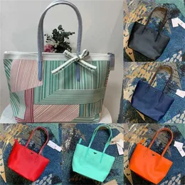 Borsa tote Chic France lacos Borsa per gnocchi impermeabile Borsa per la spesa di lusso leggera Borsa di design di grande capacità Borsa da pendolarismo portatile e versatile 230915