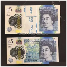 مستلزمات الحفلات الاحتفالية الأخرى Prop Money Toys UK Bounds GBP British 10 20 50 Notes Fake Notes Toy For Kids Christmas Higds 1872669P37T