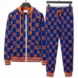 Männer Trainingsanzüge Männer Trainingsanzug Schweiß Anzüge Sport Anzug Hoodies Jacken Jogger Jacke Hosen Sets Sporting Sets Mxl 61BJ