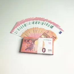 Melhor 3a Fake Euro para Partys Festive Banknote 5 10 20 50 Dólares Euros UK Realistic Toy Bar Props Copy Movie Movie Money Billets 100 PCs 1 PackaAqt90vSstd9