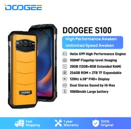 Doogee S100 Pro Rugged 6.58 Phone: 12Gb + 256Gb: 108MP + 20MP Night Vision  Cam