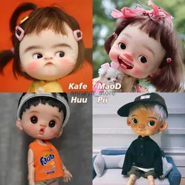 Dolls Amazing Super Cute BJD Q Baby Big Head Kinds of Expressions Pocket Funny Resin Handmade Artist Ball Jointed Dolls