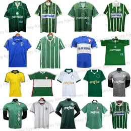 1993 96 97 99 Retro Palmeiras R. CARLOS Soccer Jersey 02 22 23 24 25 2014 15 18 19 EDMUNDO ZINHO RIVALDO EVAIR Green Football Shirts Mens Uniforms SEP maillot de foot
