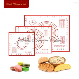 Baking Tools Silicone Mat For Dough Rolling DIY Fondant Pizza Kneading Pad Pastry Cookies Oven Liner Sheet Cake Kitchen Bakeware