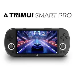 Портативная игровая консоль Trimui Smart Pro с открытым исходным кодом, ретро-аркада, HD, 4,96-дюймовый Ips-экран, игровая консоль, система Linux, подарок-сюрприз 240124