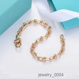 66sBracciali con ciondoli Tiff Tanys designer casa Savi lo stesso braccialetto a forma di U di alta qualità con catena di chiusura in metallo con struttura a ferro di cavallo regali Con confezione originale LBDL