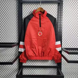 Colombia Herrenjacke, Windjacke, Sweatshirt, halber Reißverschluss, runder Kragen, Windjacke, Outdoor-Windjacke, Herrenmode, lässige Sportjacke