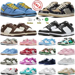 TS x OG SB Low Blossom Girls Running Buty mężczyźni Kobiety Panda Lows Rok Dragon Triple Pink Foam Runners Lobster Freddy Krueger Bacon Treners Sports Sneakers Rozmiar 48